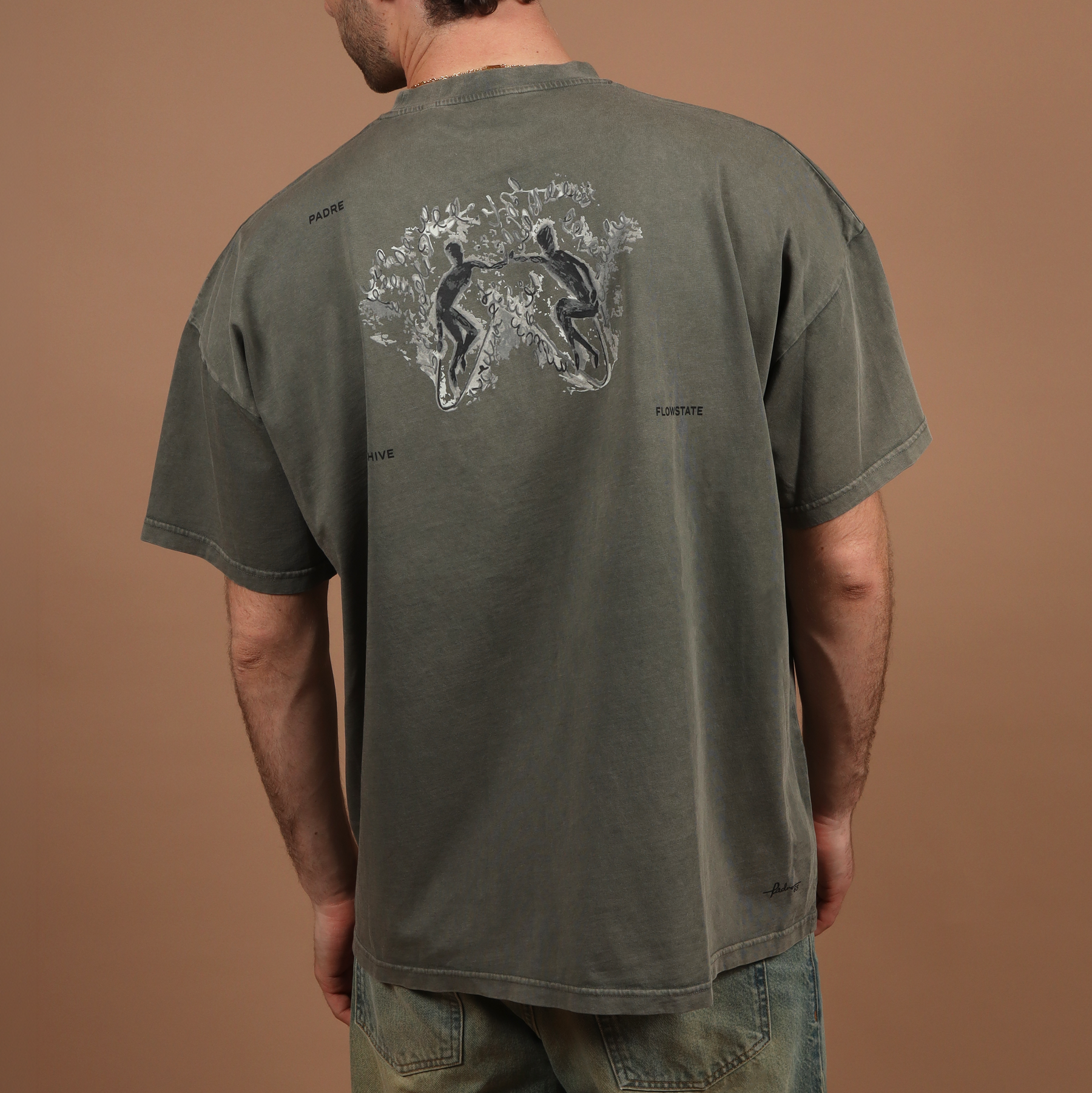 Famara Tee - Vintage Olive