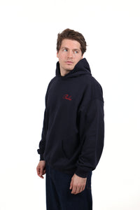 Script Hoodie – Midnight Navy